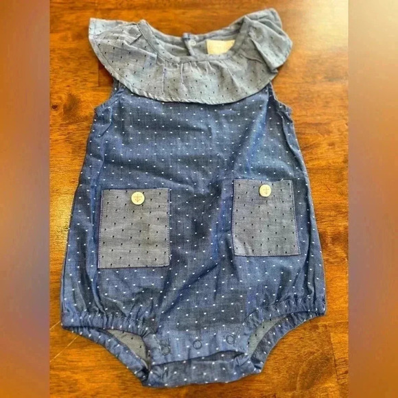 Lucky Jade blue dot bubble size 12-18m - Picture 1 of 4